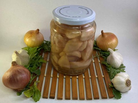 Apple preserve (sweetened, preservative-free) 720ml