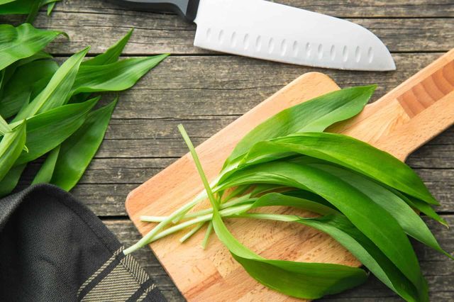 Vegyszermentes medvehagyma levél (10 dkg)