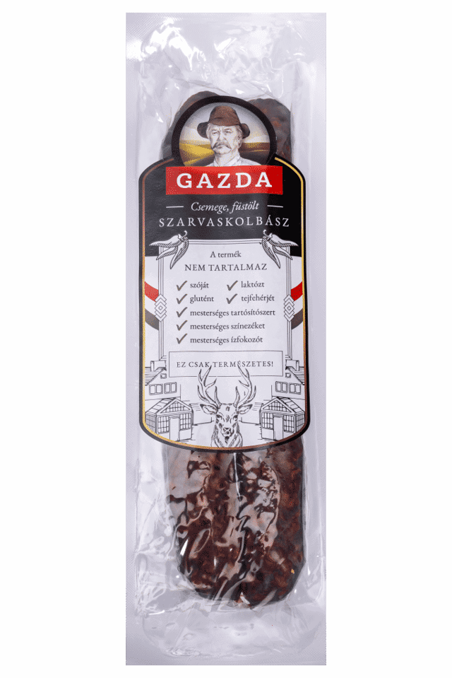 Szarvaskolbász csípős (27 dkg)