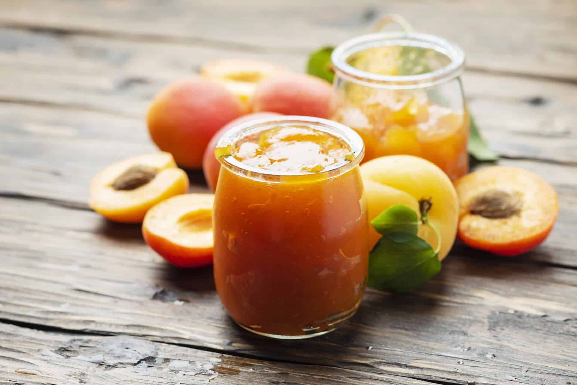 Sárga-őszibarack lekvár (vegyes, natúr, t.sz.m.) 370 ml